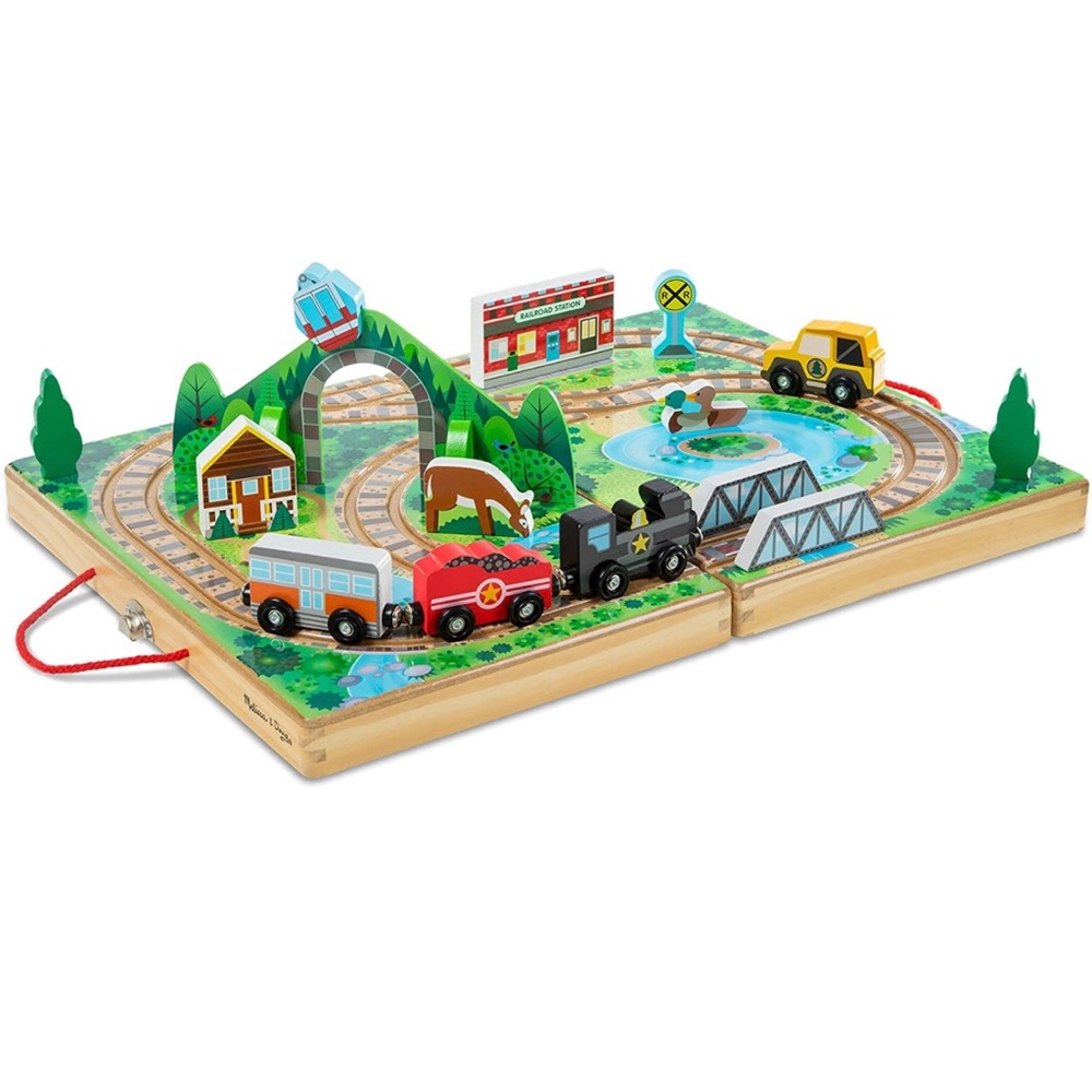 Melissa and Doug take along Train set